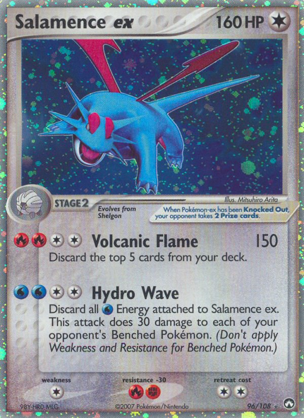 Salamence ex (96/108) [EX: Power Keepers] | Exor Games Bridgewater