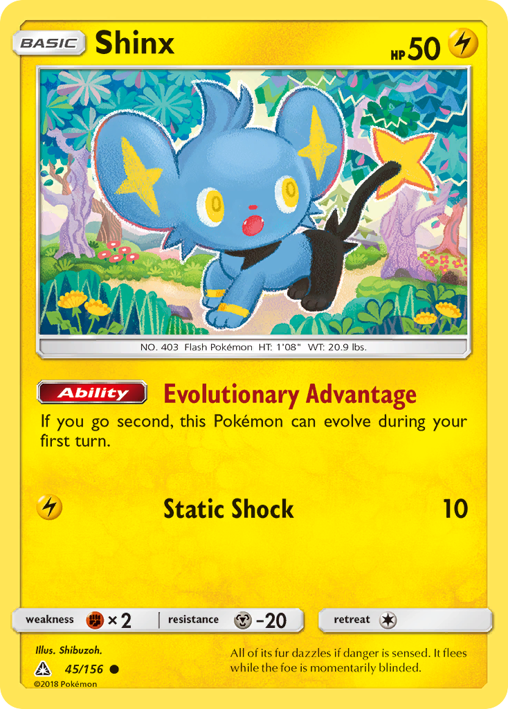 Shinx (45/156) [Sun & Moon: Ultra Prism] | Exor Games Bridgewater