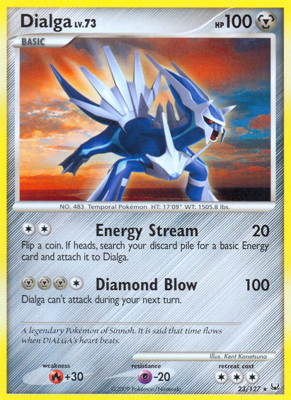 Dialga (23/127) [Platinum: Base Set] | Exor Games Bridgewater