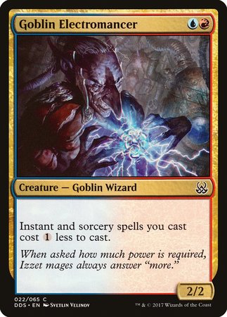 Goblin Electromancer [Duel Decks: Mind vs. Might] | Exor Games Bridgewater