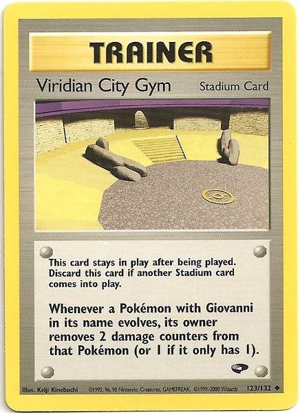 Viridian City Gym (123/132) [Gym Challenge Unlimited] | Exor Games Bridgewater