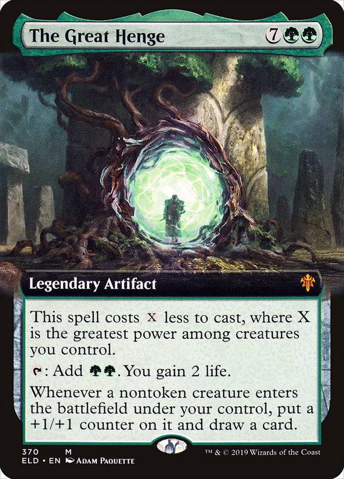 The Great Henge (Extended Art) [Throne of Eldraine] | Exor Games Bridgewater