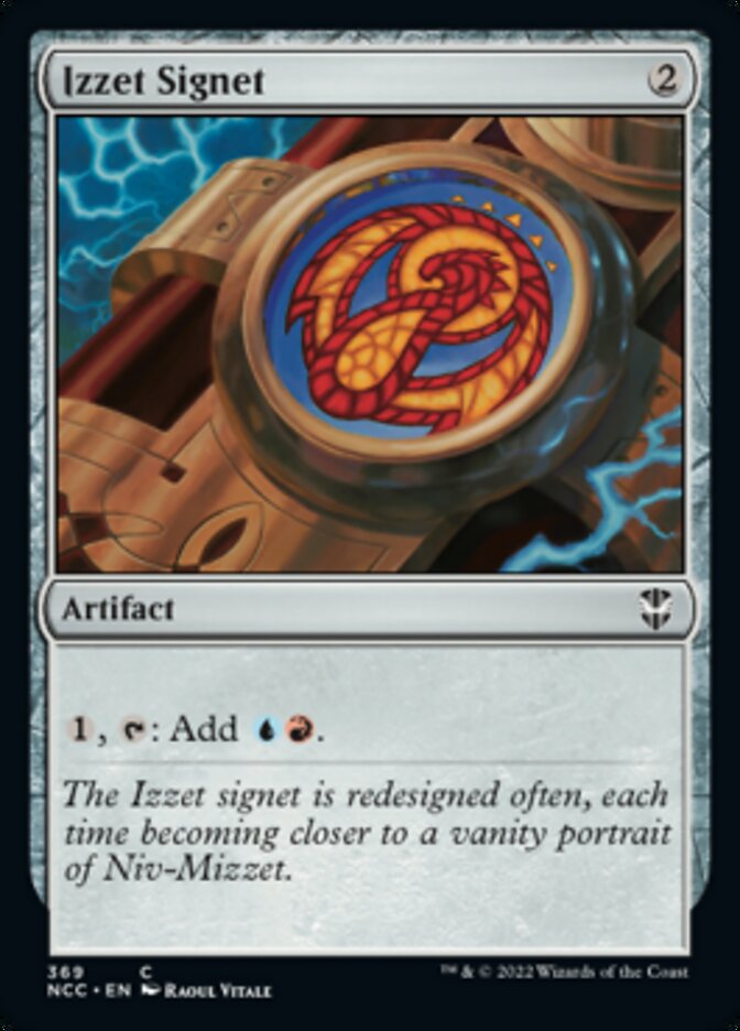 Izzet Signet [Streets of New Capenna Commander] | Exor Games Bridgewater