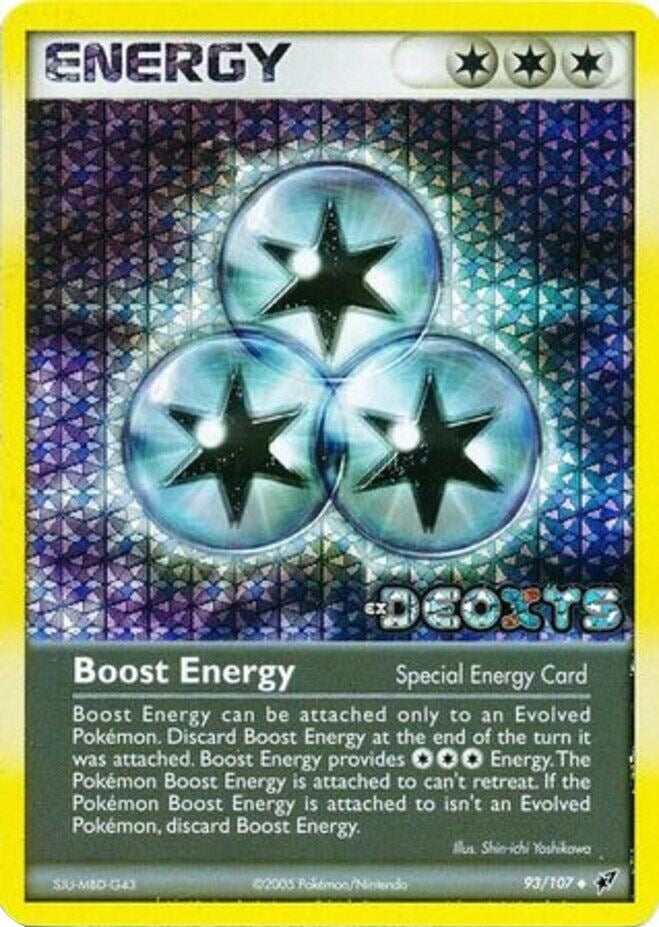 Boost Energy (93/107) (Stamped) [EX: Deoxys] | Exor Games Bridgewater