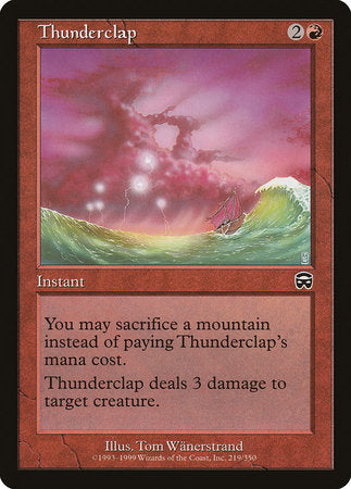 Thunderclap [Mercadian Masques] | Exor Games Bridgewater