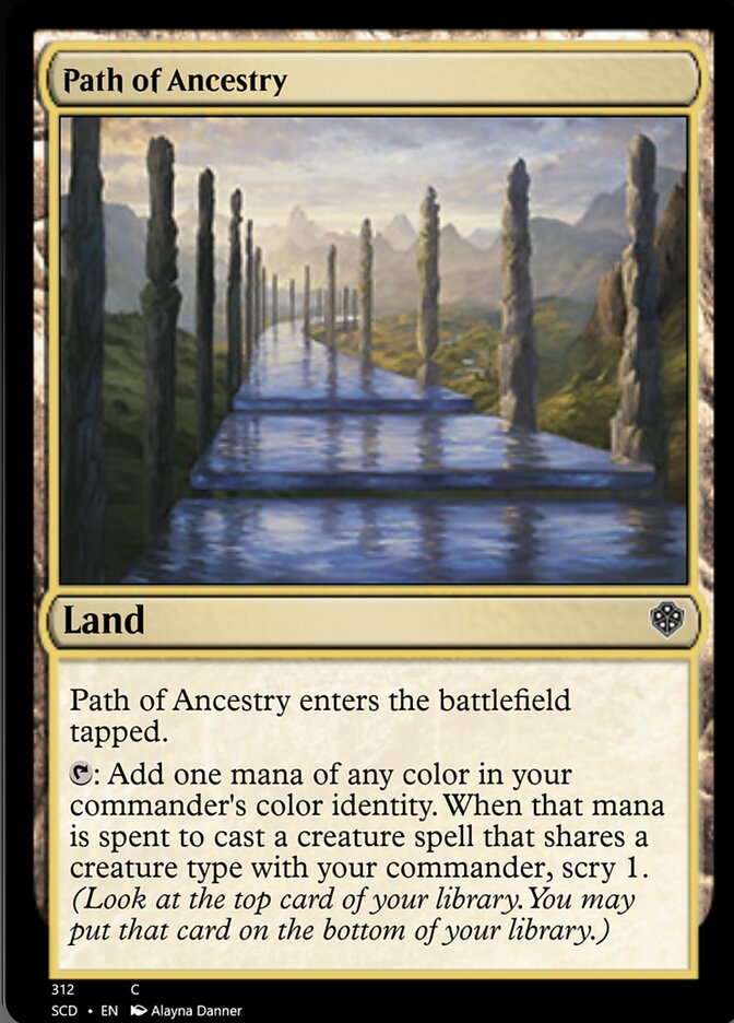 Path of Ancestry [Starter Commander Decks] | Exor Games Bridgewater