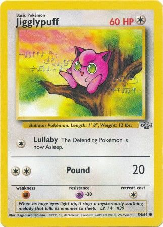 Jigglypuff (54/64) [Jungle Unlimited] | Exor Games Bridgewater