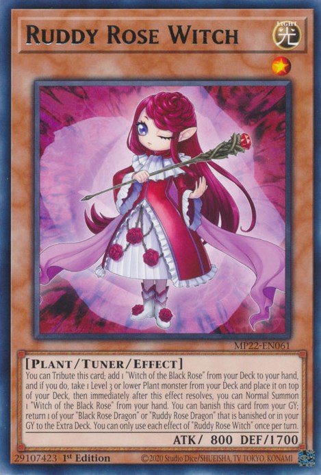 Ruddy Rose Witch [MP22-EN061] Rare | Exor Games Bridgewater