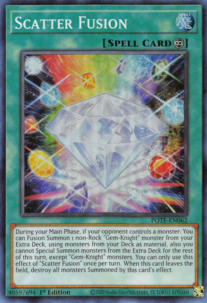 Scatter Fusion [POTE-EN062] Super Rare | Exor Games Bridgewater