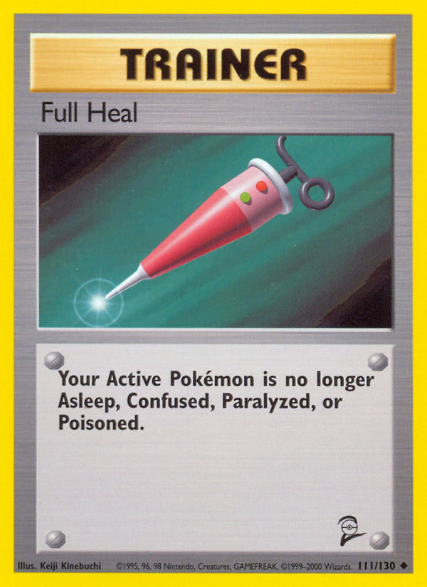 Full Heal (111/130) [Base Set 2] | Exor Games Bridgewater