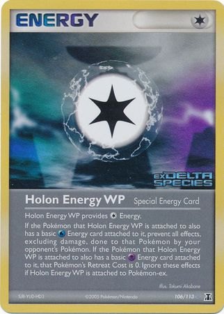 Holon Energy WP (106/113) (Stamped) [EX: Delta Species] | Exor Games Bridgewater