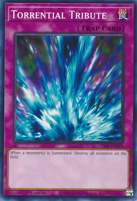 Torrential Tribute [LED9-EN029] Common | Exor Games Bridgewater