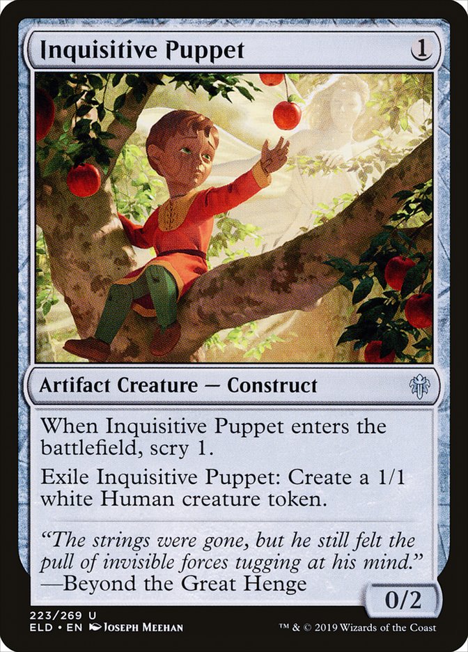 Inquisitive Puppet [Throne of Eldraine] | Exor Games Bridgewater