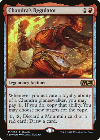 Chandra's Regulator (M20 Bundle) [Core Set 2020 Promos] | Exor Games Bridgewater