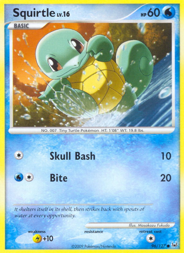 Squirtle (96/127) [Platinum: Base Set] | Exor Games Bridgewater