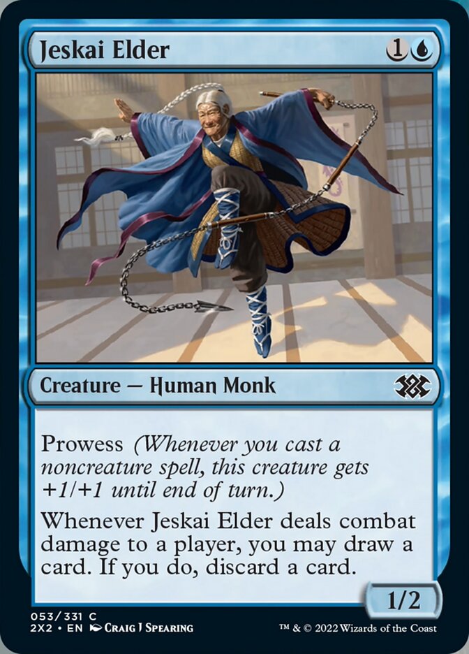 Jeskai Elder [Double Masters 2022] | Exor Games Bridgewater