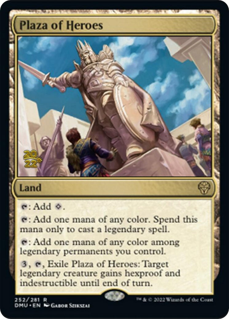 Plaza of Heroes [Dominaria United Prerelease Promos] | Exor Games Bridgewater