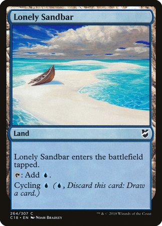 Lonely Sandbar [Commander 2018] | Exor Games Bridgewater