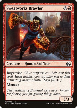 Sweatworks Brawler [Aether Revolt] | Exor Games Bridgewater