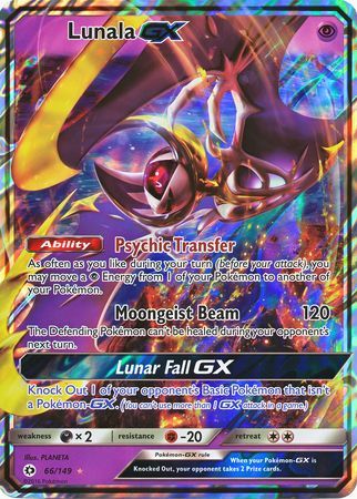 Lunala GX (66/149) (Jumbo Card) [Sun & Moon: Base Set] | Exor Games Bridgewater