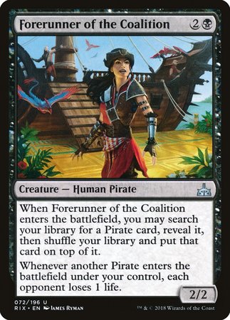 Forerunner of the Coalition [Rivals of Ixalan] | Exor Games Bridgewater