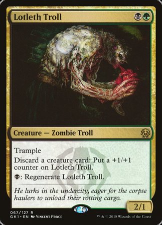 Lotleth Troll [GRN Guild Kit] | Exor Games Bridgewater