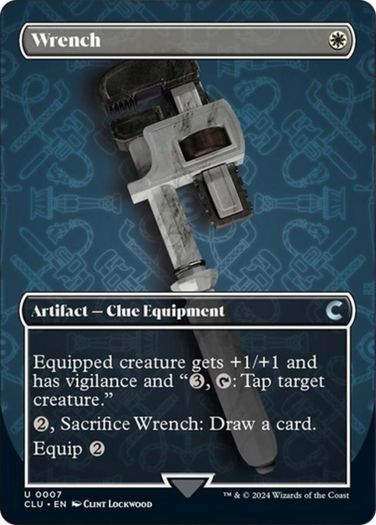 Wrench (Borderless) [Ravnica: Clue Edition] | Exor Games Bridgewater