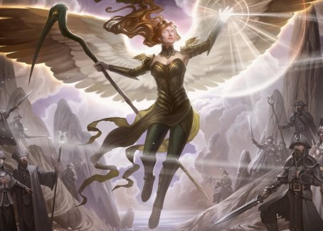 Sigarda's Splendor Art Card [Innistrad: Midnight Hunt Art Series] | Exor Games Bridgewater