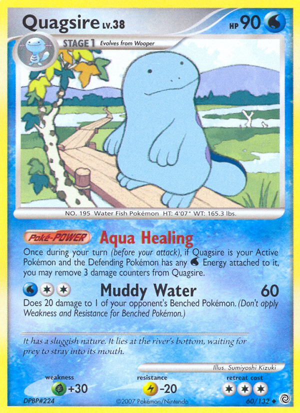 Quagsire (60/132) [Diamond & Pearl: Secret Wonders] | Exor Games Bridgewater