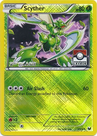 Scyther (4/108) (League Promo 2nd Place) [Black & White: Dark Explorers] | Exor Games Bridgewater