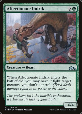 Affectionate Indrik [Guilds of Ravnica] | Exor Games Bridgewater