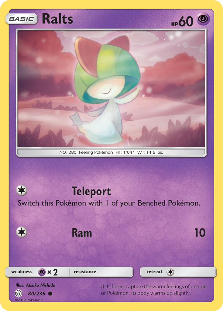 Ralts (80/236) [Sun & Moon: Cosmic Eclipse] | Exor Games Bridgewater