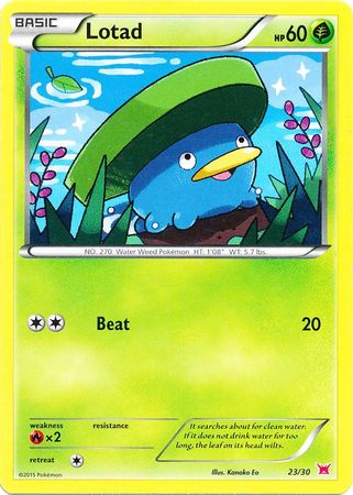 Lotad (23/30) [XY: Trainer Kit 2 - Latias] | Exor Games Bridgewater