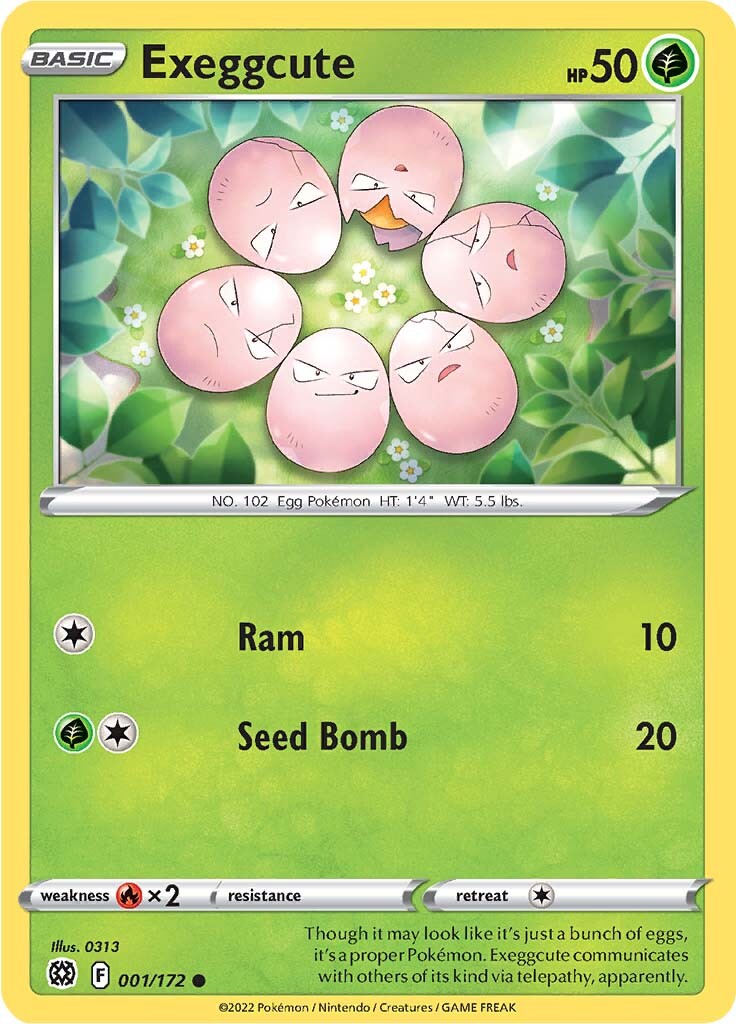 Exeggcute (001/172) [Sword & Shield: Brilliant Stars] | Exor Games Bridgewater