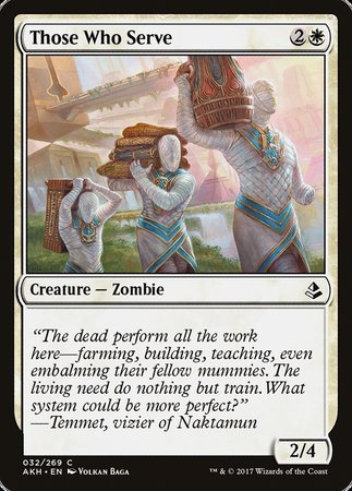 Those Who Serve [Amonkhet] | Exor Games Bridgewater