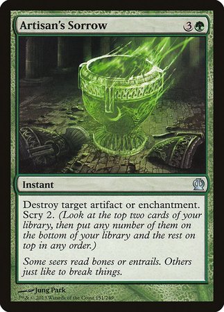 Artisan's Sorrow [Theros] | Exor Games Bridgewater