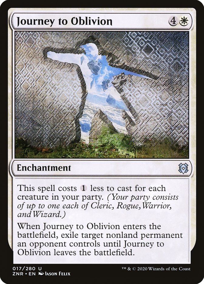 Journey to Oblivion [Zendikar Rising] | Exor Games Bridgewater