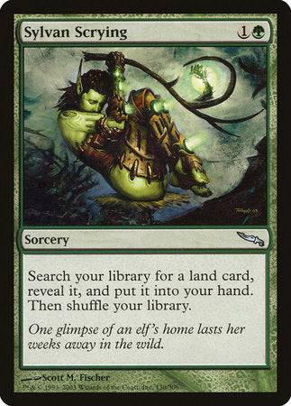 Sylvan Scrying [Mirrodin] | Exor Games Bridgewater