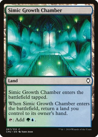 Simic Growth Chamber [Commander Anthology Volume II] | Exor Games Bridgewater