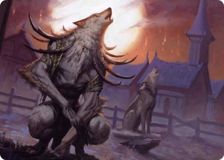 Lord of the Ulvenwald Art Card [Innistrad: Midnight Hunt Art Series] | Exor Games Bridgewater