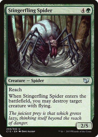 Stingerfling Spider [Commander 2015] | Exor Games Bridgewater