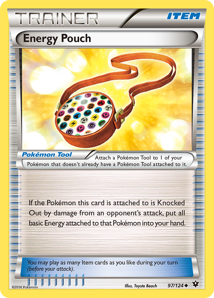 Energy Pouch (97/124) [XY: Fates Collide] | Exor Games Bridgewater