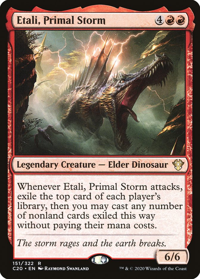 Etali, Primal Storm [Commander 2020] | Exor Games Bridgewater