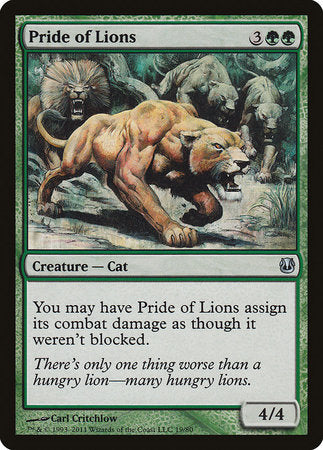 Pride of Lions [Duel Decks: Ajani vs. Nicol Bolas] | Exor Games Bridgewater