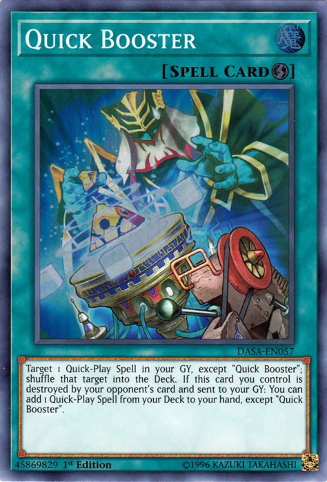 Quick Booster [DASA-EN057] Super Rare | Exor Games Bridgewater