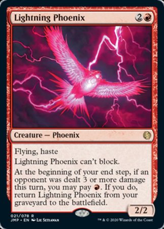 Lightning Phoenix [Jumpstart] | Exor Games Bridgewater