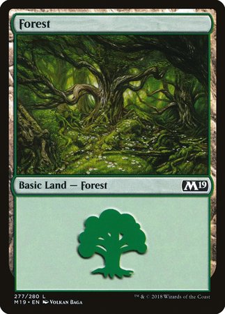 Forest (277) [Core Set 2019] | Exor Games Bridgewater