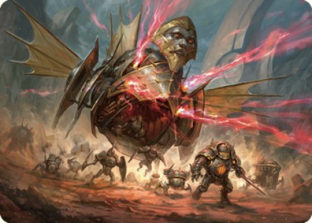 Liberator, Urza's Battlethopter Art Card [The Brothers' War Art Series] | Exor Games Bridgewater