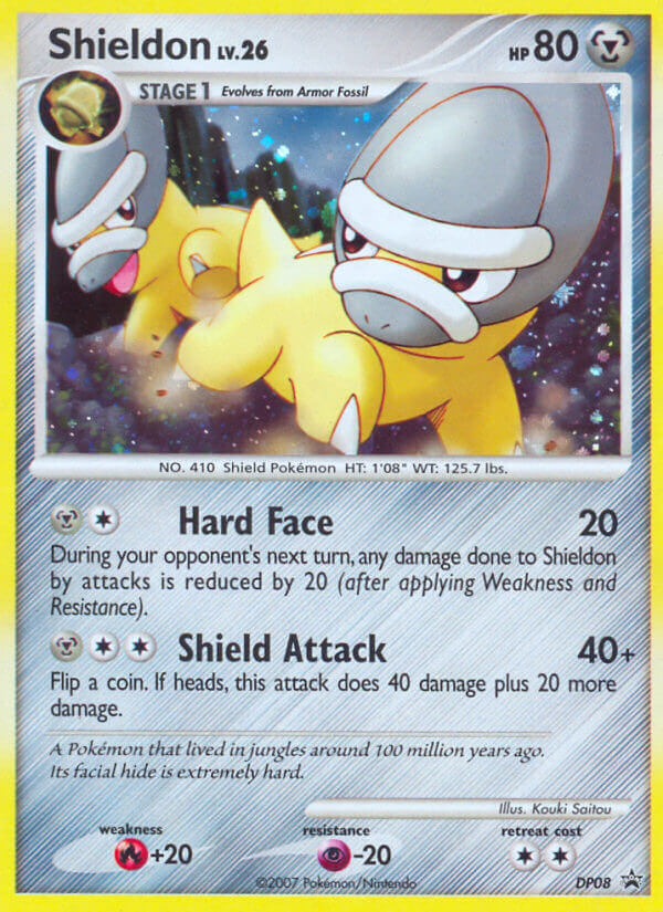 Shieldon (DP08) [Diamond & Pearl: Black Star Promos] | Exor Games Bridgewater