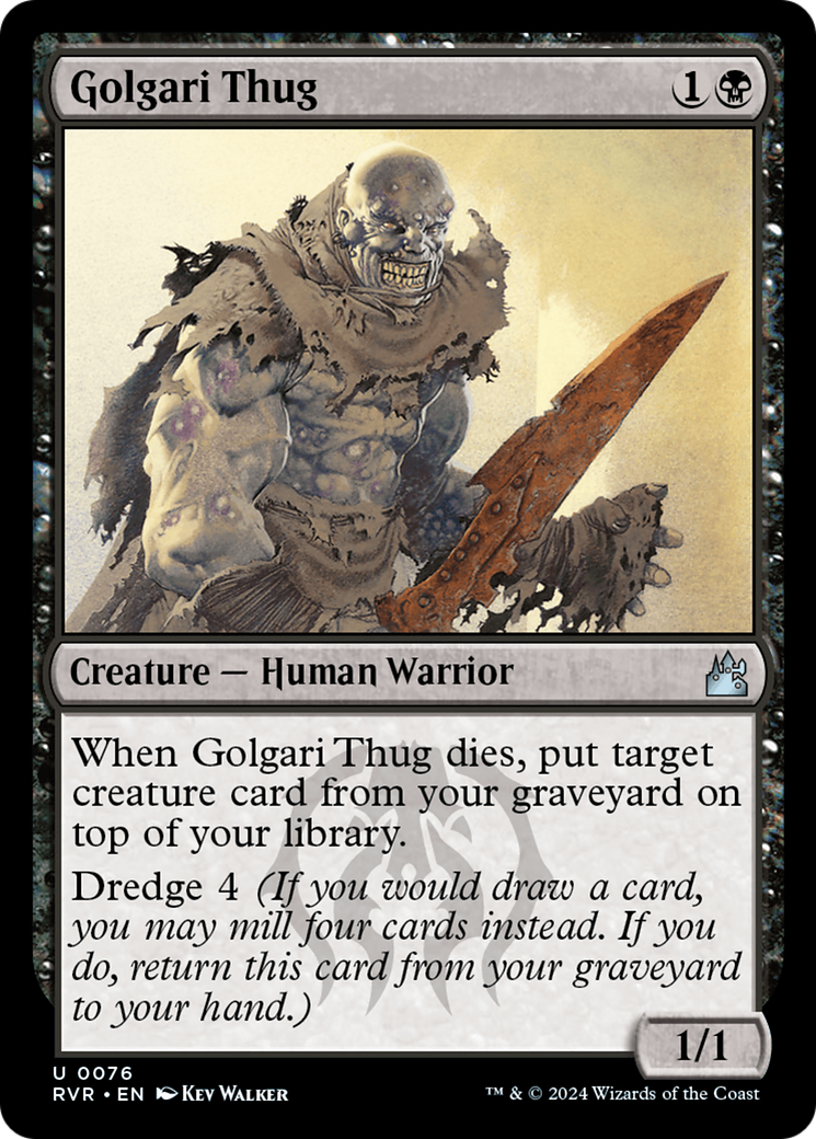 Golgari Thug [Ravnica Remastered] | Exor Games Bridgewater